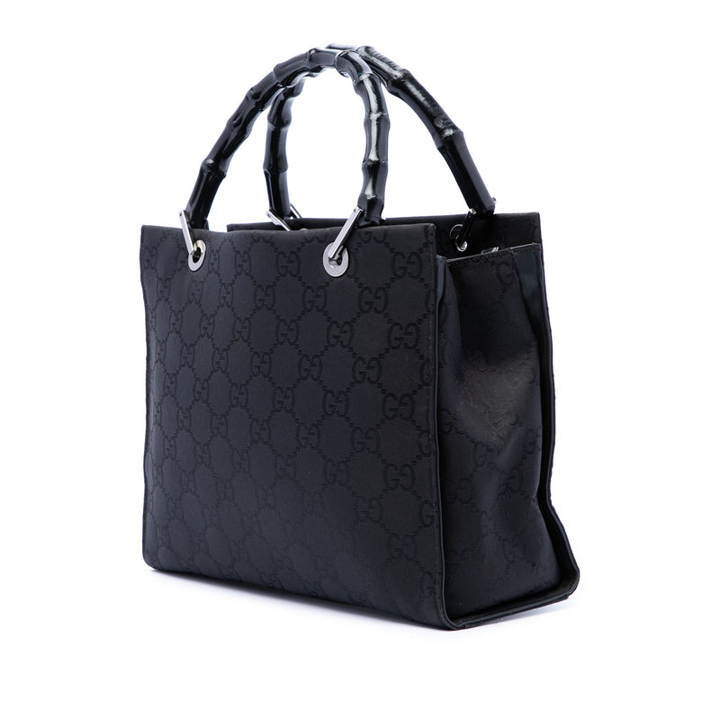GG Nylon Bamboo Satchel - Image 2
