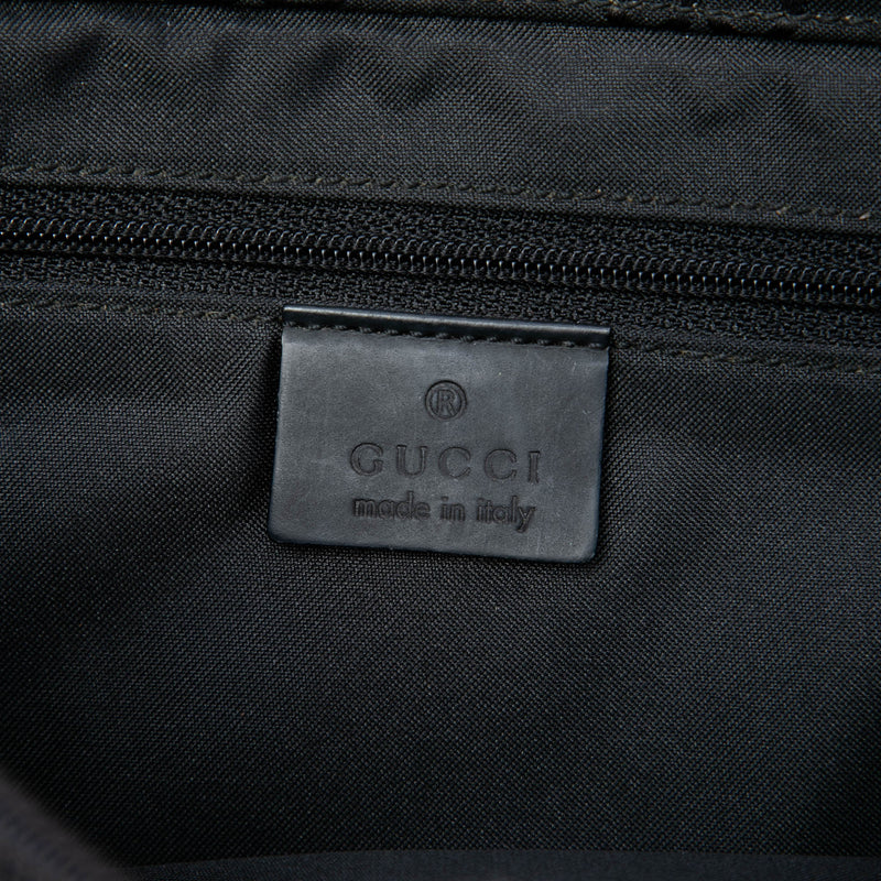 GG Nylon Bamboo Satchel - Image 5