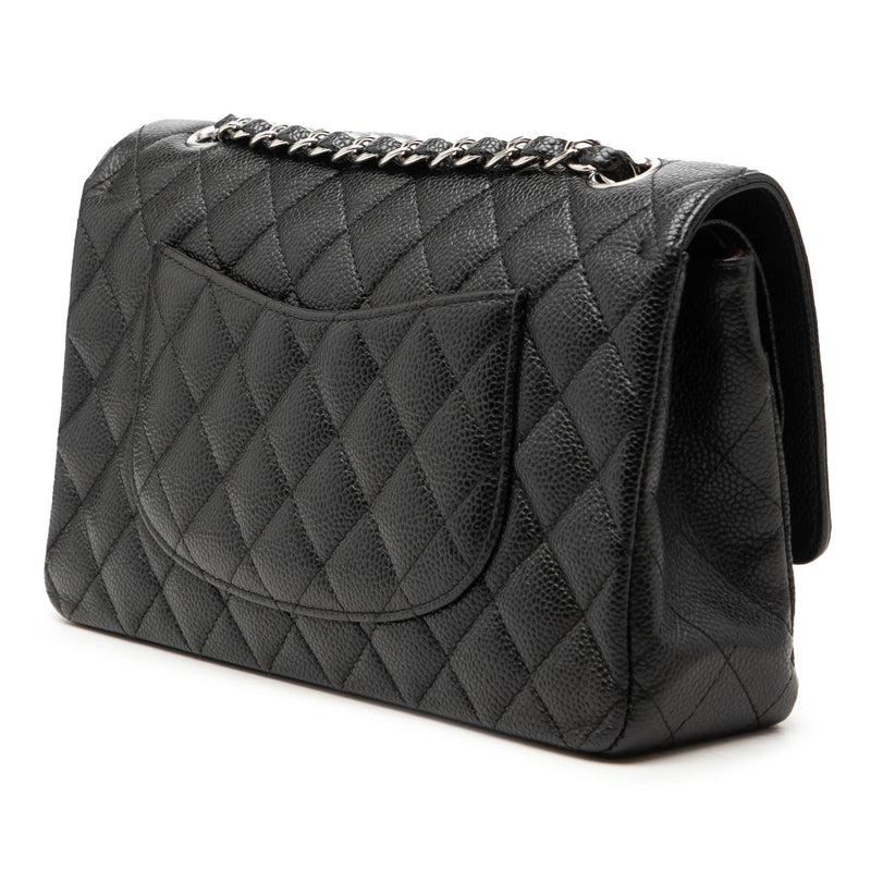 Medium Classic Caviar Double Flap - Image 2