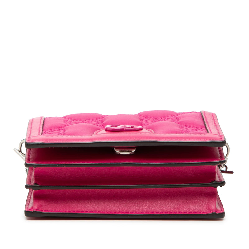 Mini GG Embossed Leather Satchel - Image 3