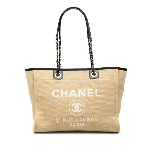 Small Canvas Deauville Tote - Image 1