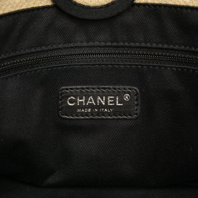 Small Canvas Deauville Tote - Image 5