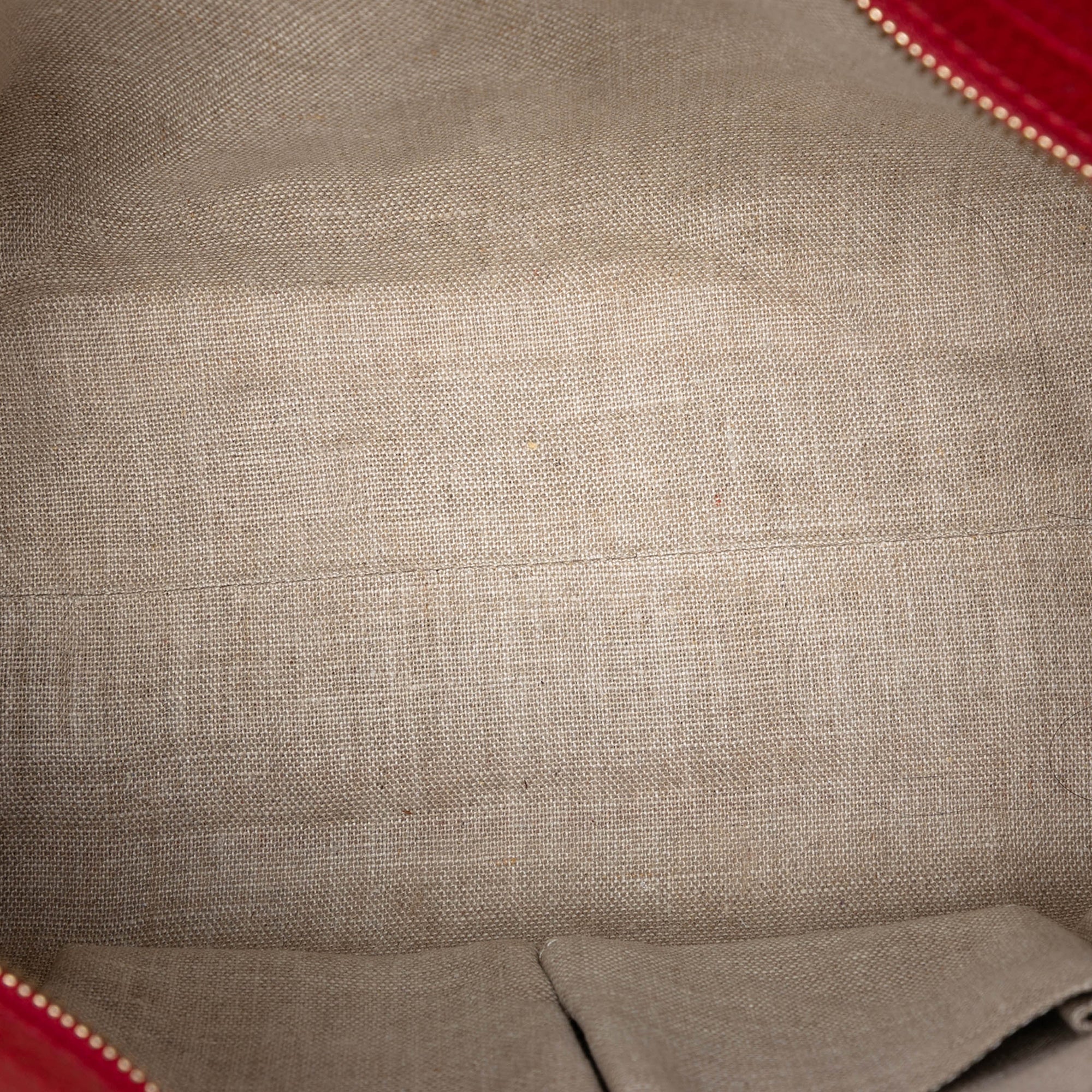 Leather Bamboo Tassel Satchel - Image 4