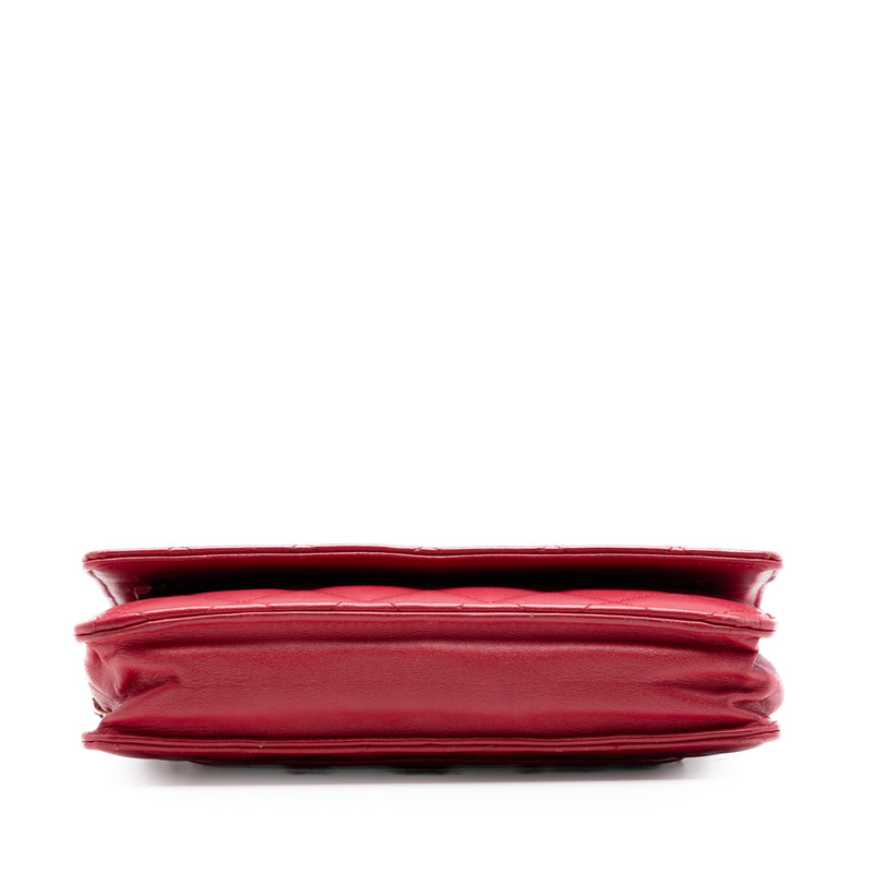 CC Quilted Lambskin Wallet on Chain - Image 3