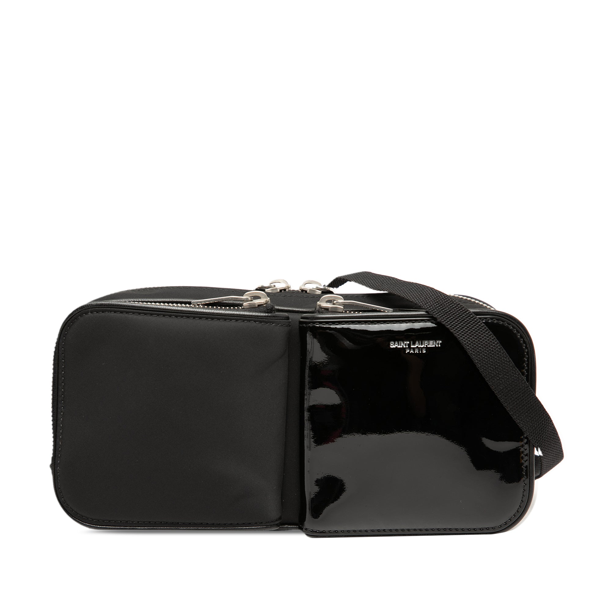 Nylon and Patent Crossbody - Image 1