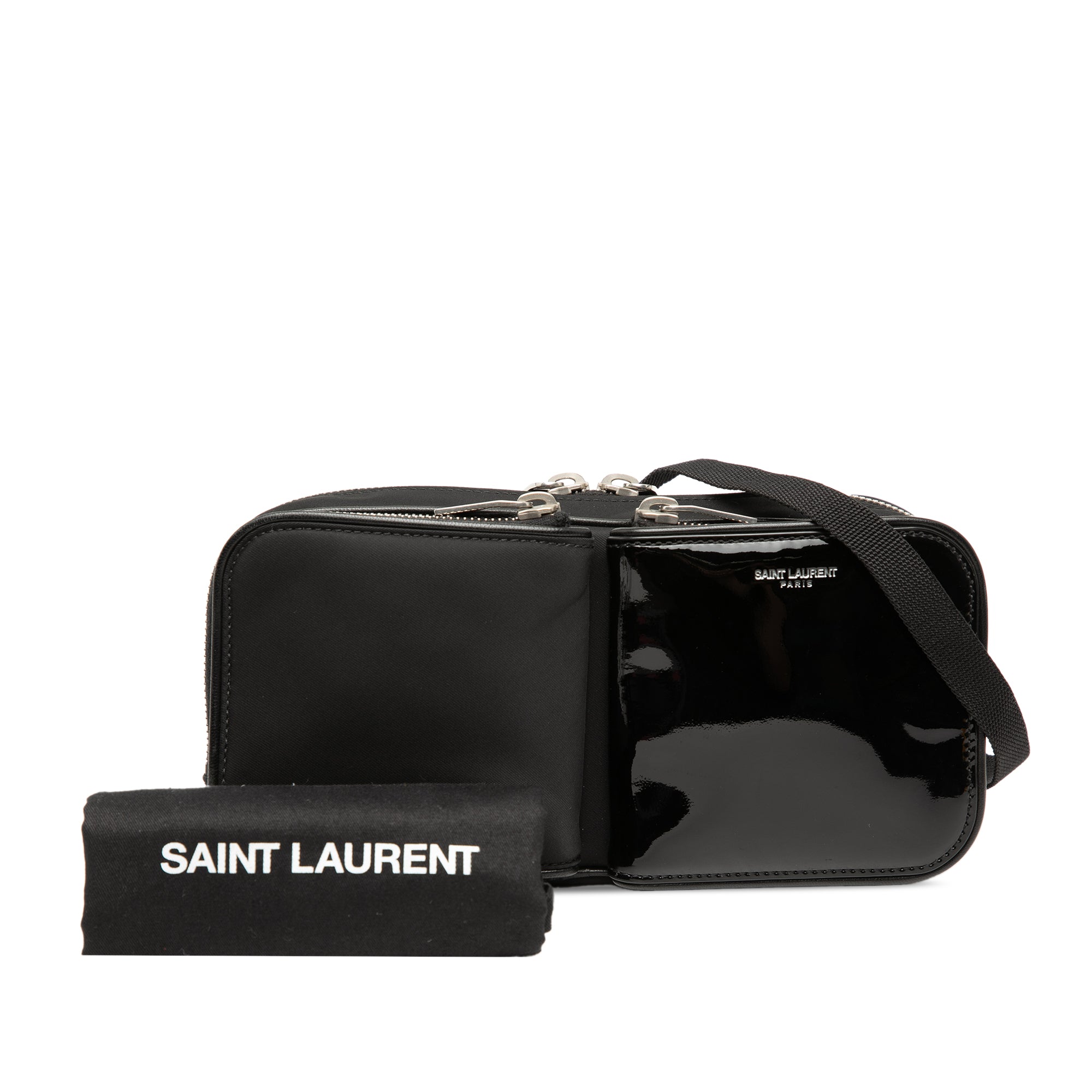 Nylon and Patent Crossbody - Image 8