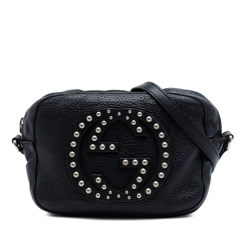 Studded Calfskin Soho Disco Crossbody