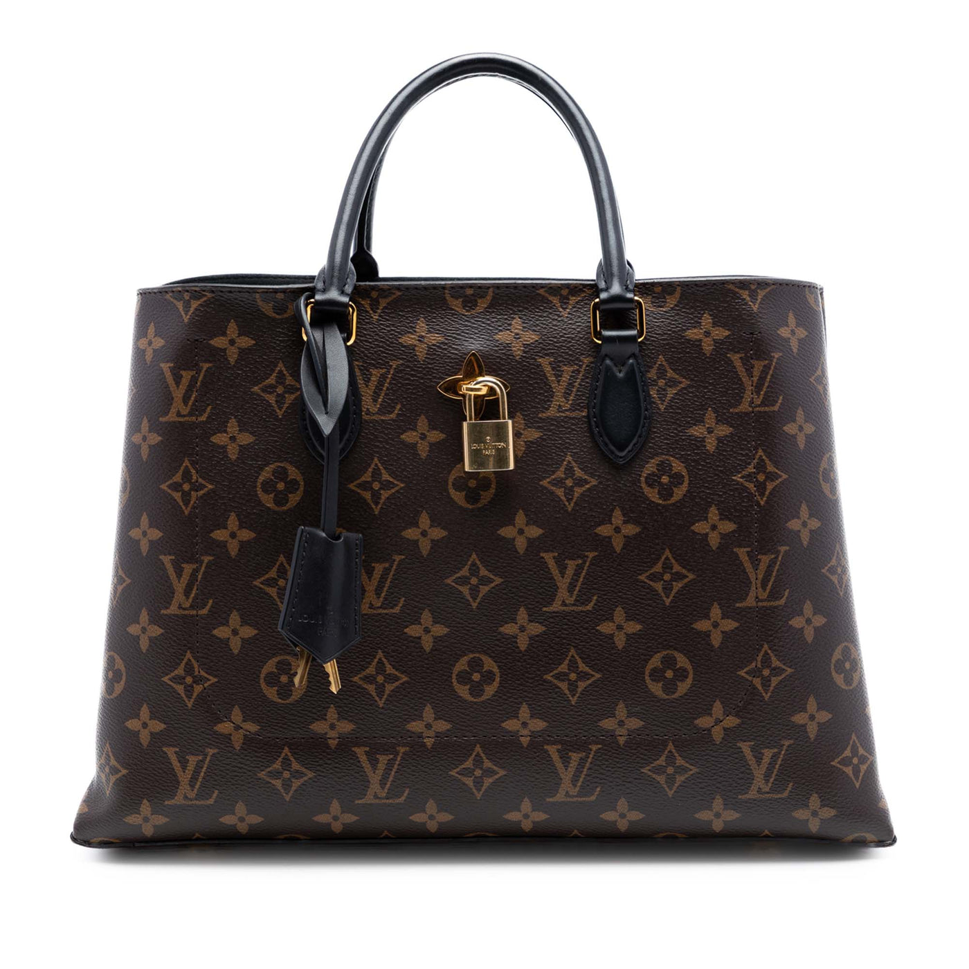 Monogram Flower Tote - Image 1