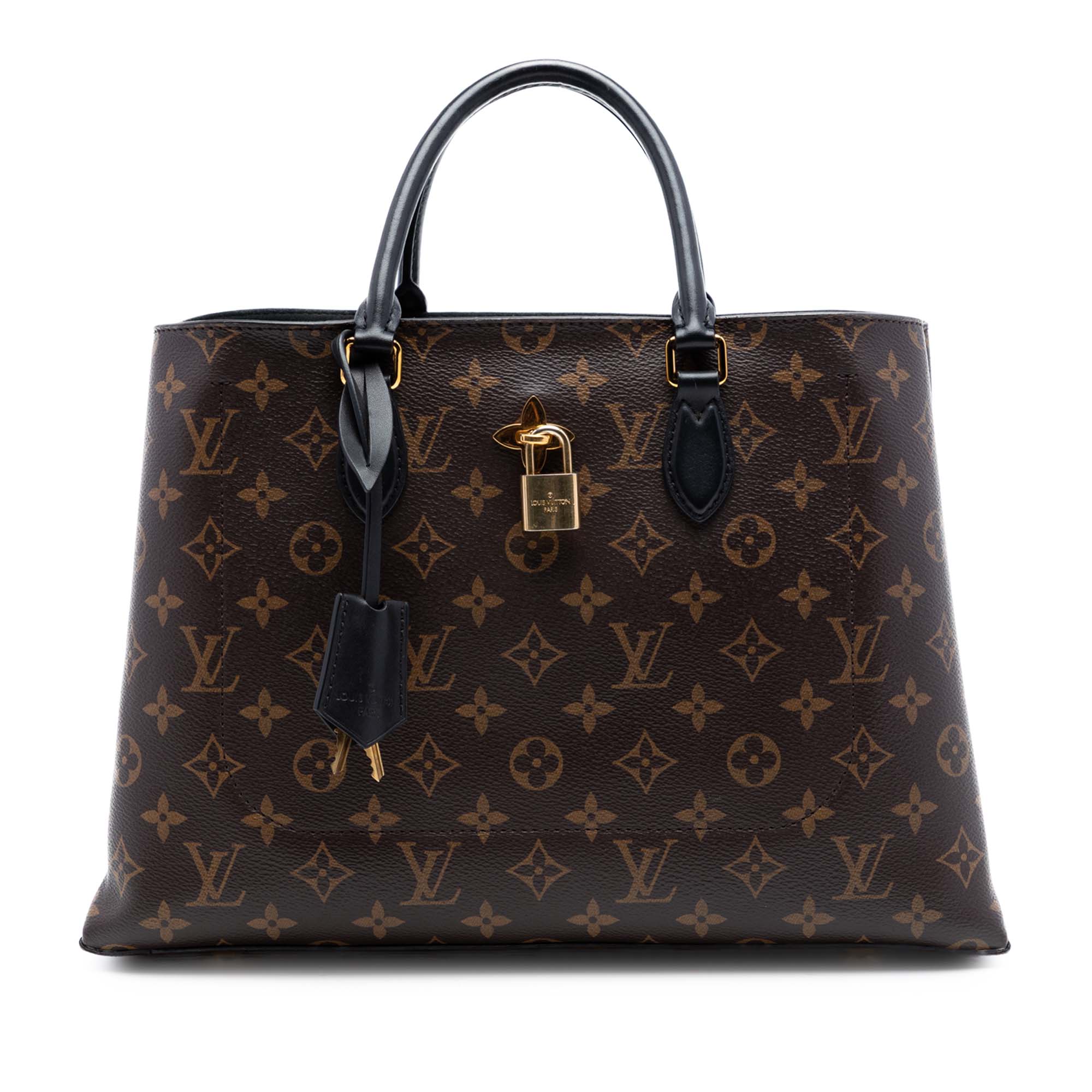 Monogram Flower Tote - Image 1