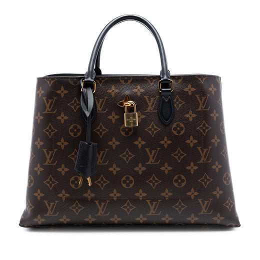 Monogram Flower Tote - Image 1