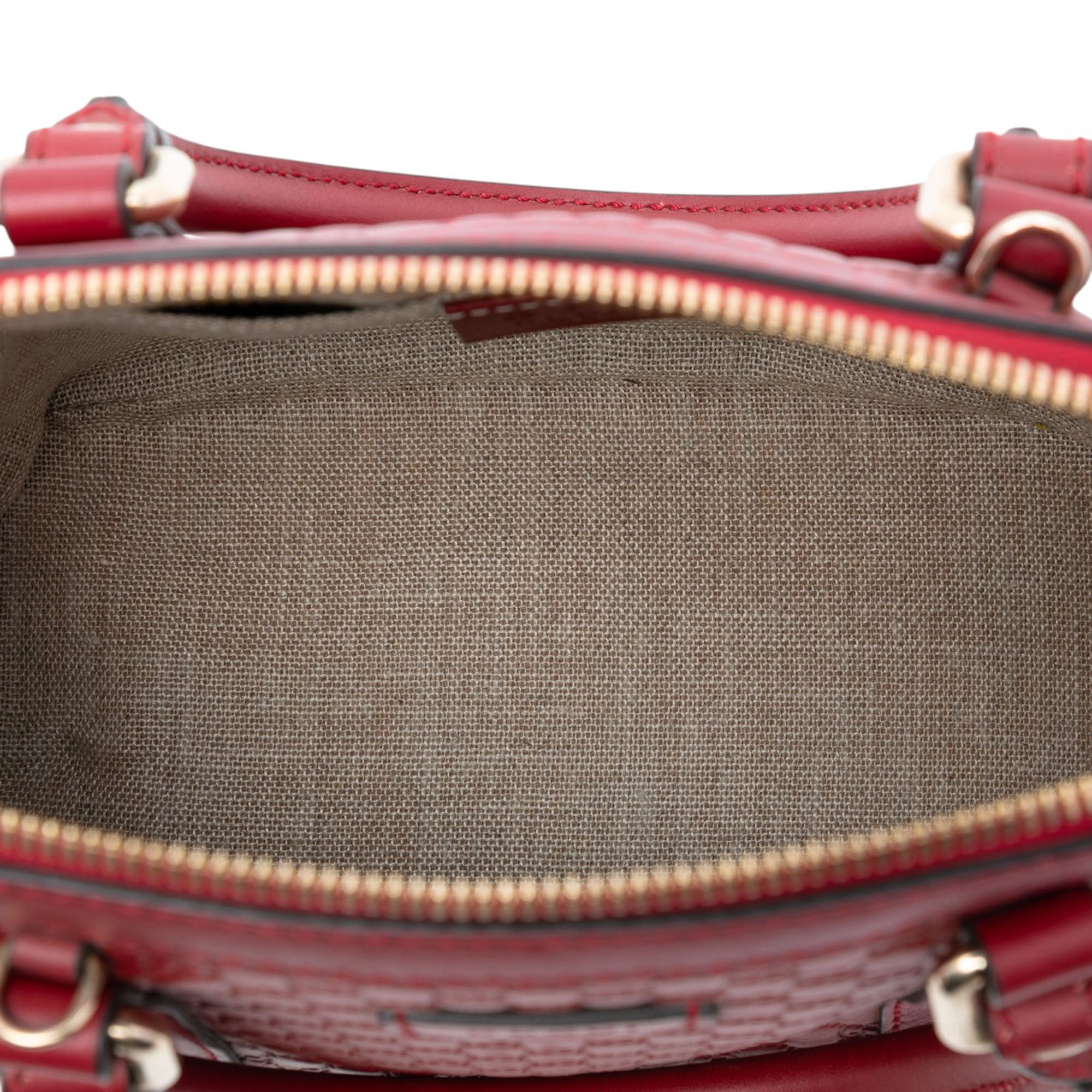 Mini Microguccissima Dome Satchel - Image 4