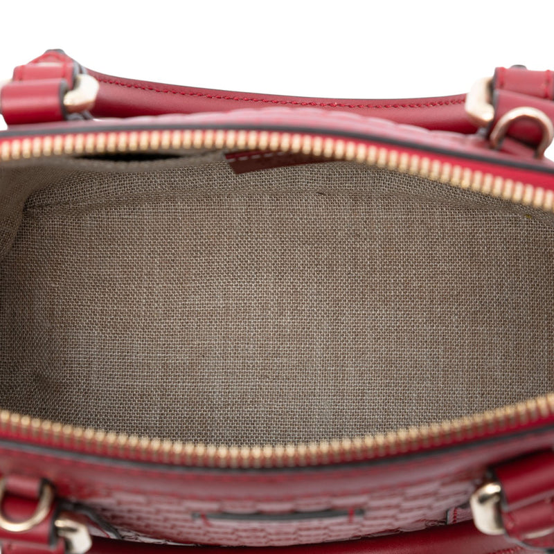 Mini Microguccissima Dome Satchel - Image 4