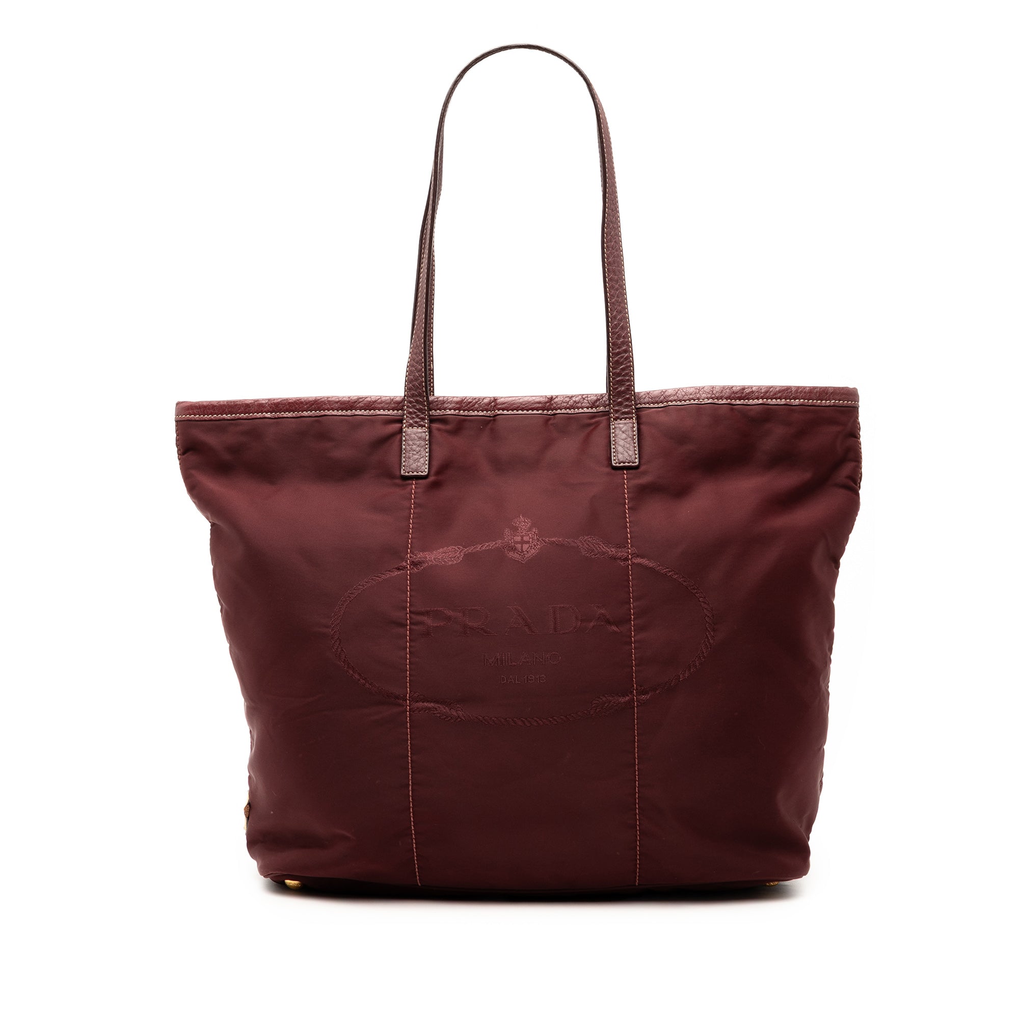 Tessuto Canapa Logo Tote - Image 1