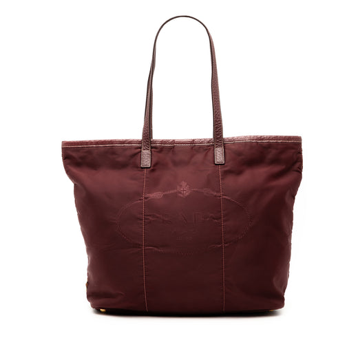 Tessuto Canapa Logo Tote - Image 1
