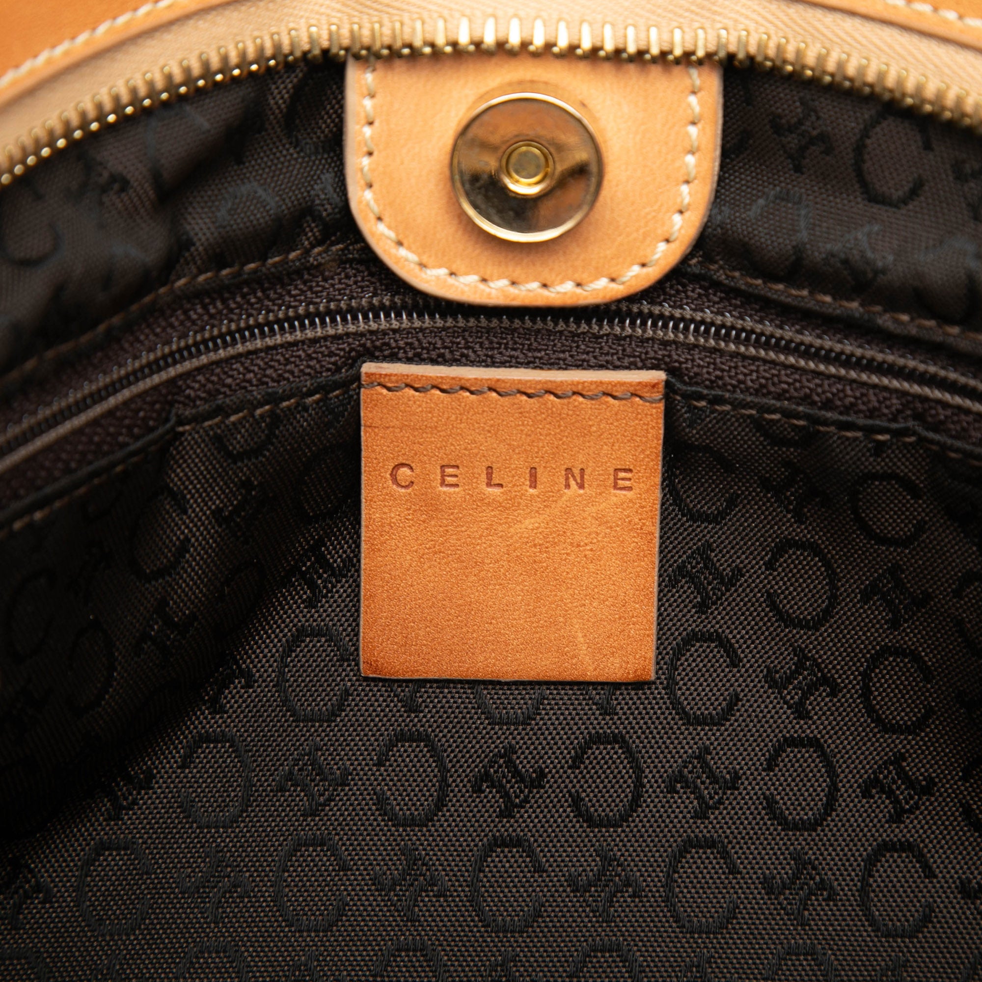 C Macadam Suede Clutch On Chain - Image 5