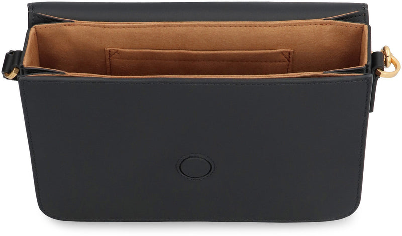 Mcm Himmel Crossbody Bag — Black Calfskin