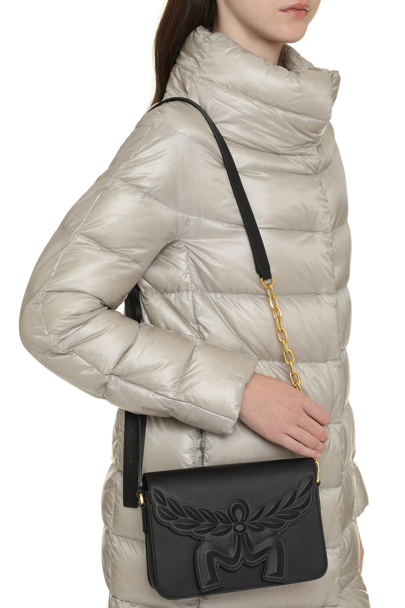 Mcm Himmel Crossbody Bag — Black Calfskin