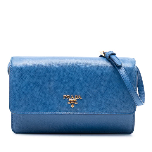 Saffiano Wallet on Strap - Image 1