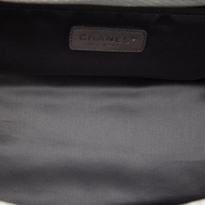 Perforated Calfskin Reissue 2.55 East West Accordion Flap - Image 4
