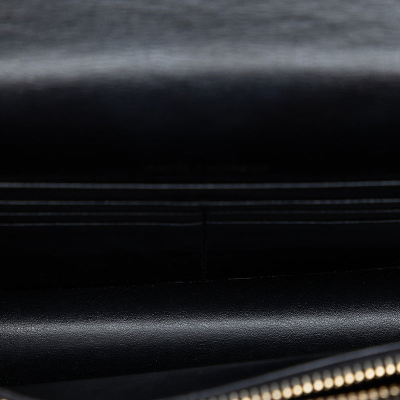 Medium Suede and Calfskin Monogram Sunset Top Handle Bag - Image 5