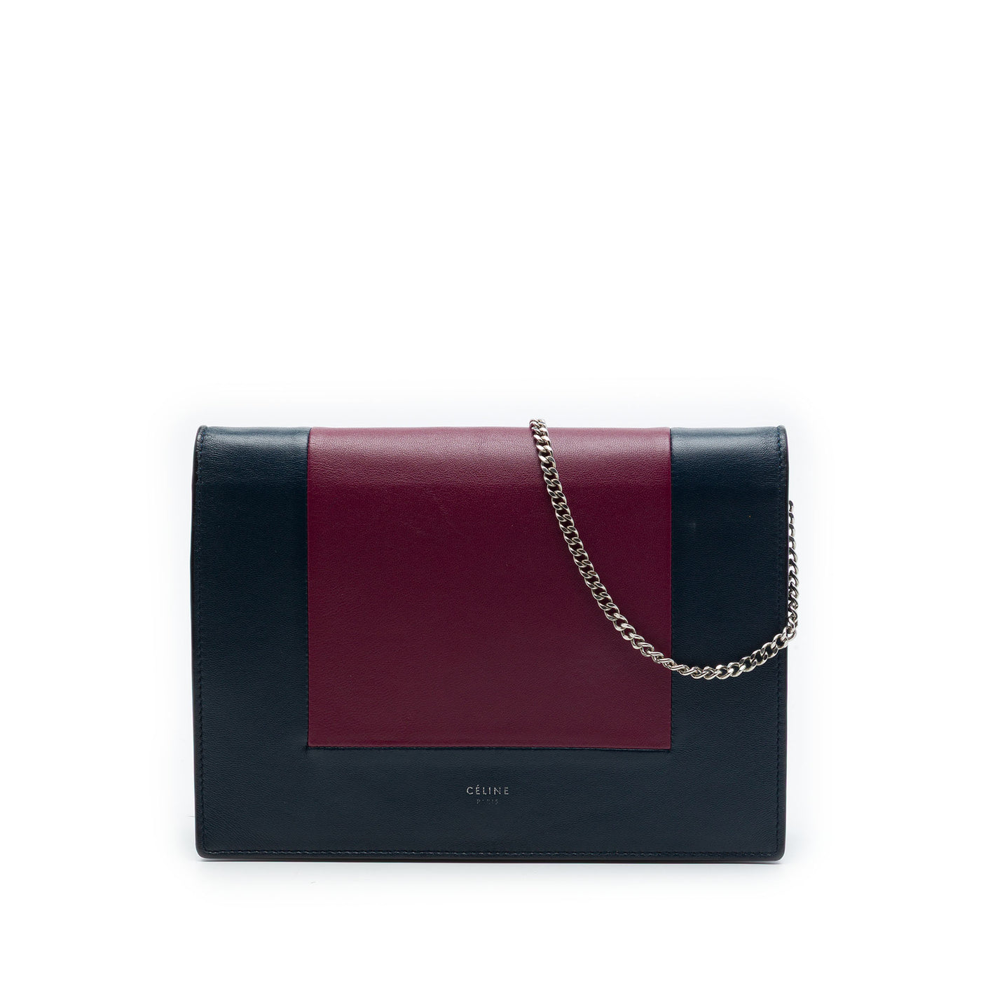 Leather Frame Wallet on Chain - Image 1
