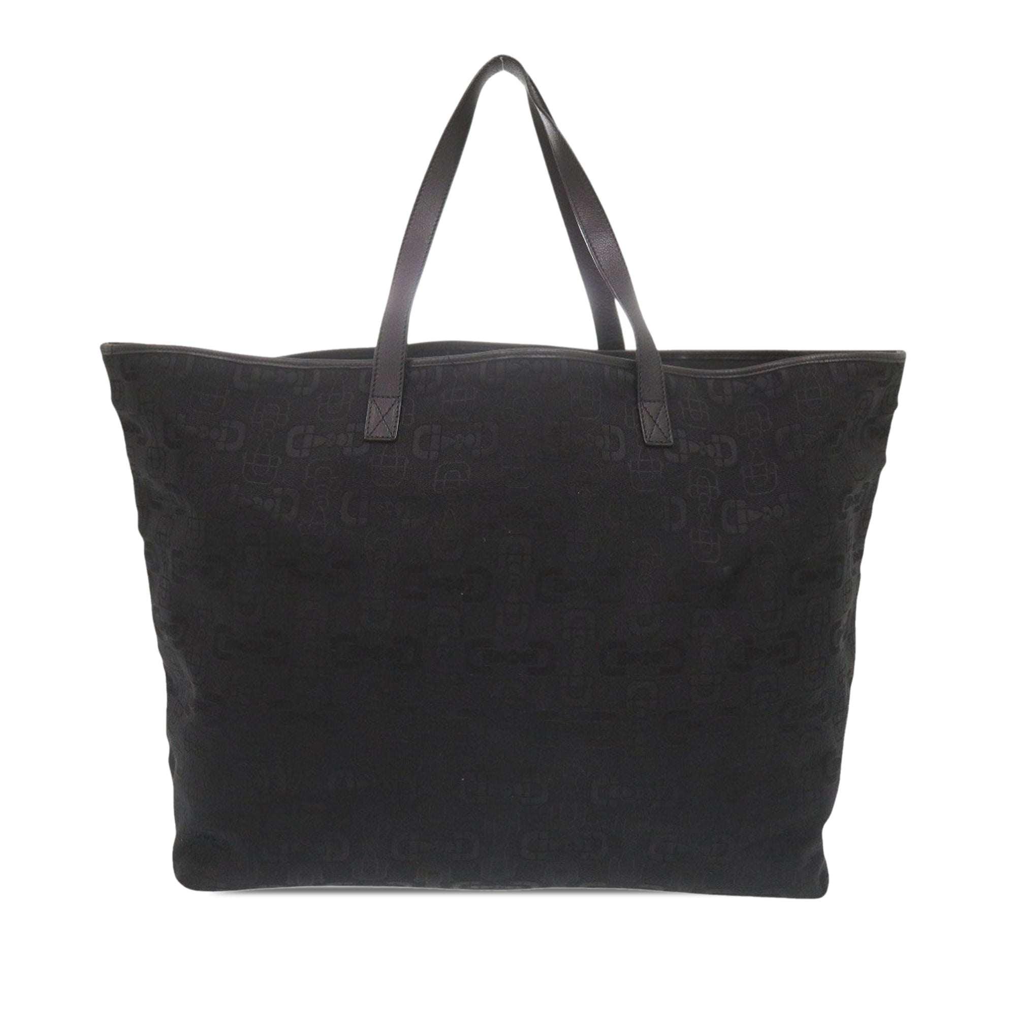 Large Horsebit Canvas Tote - Image 2