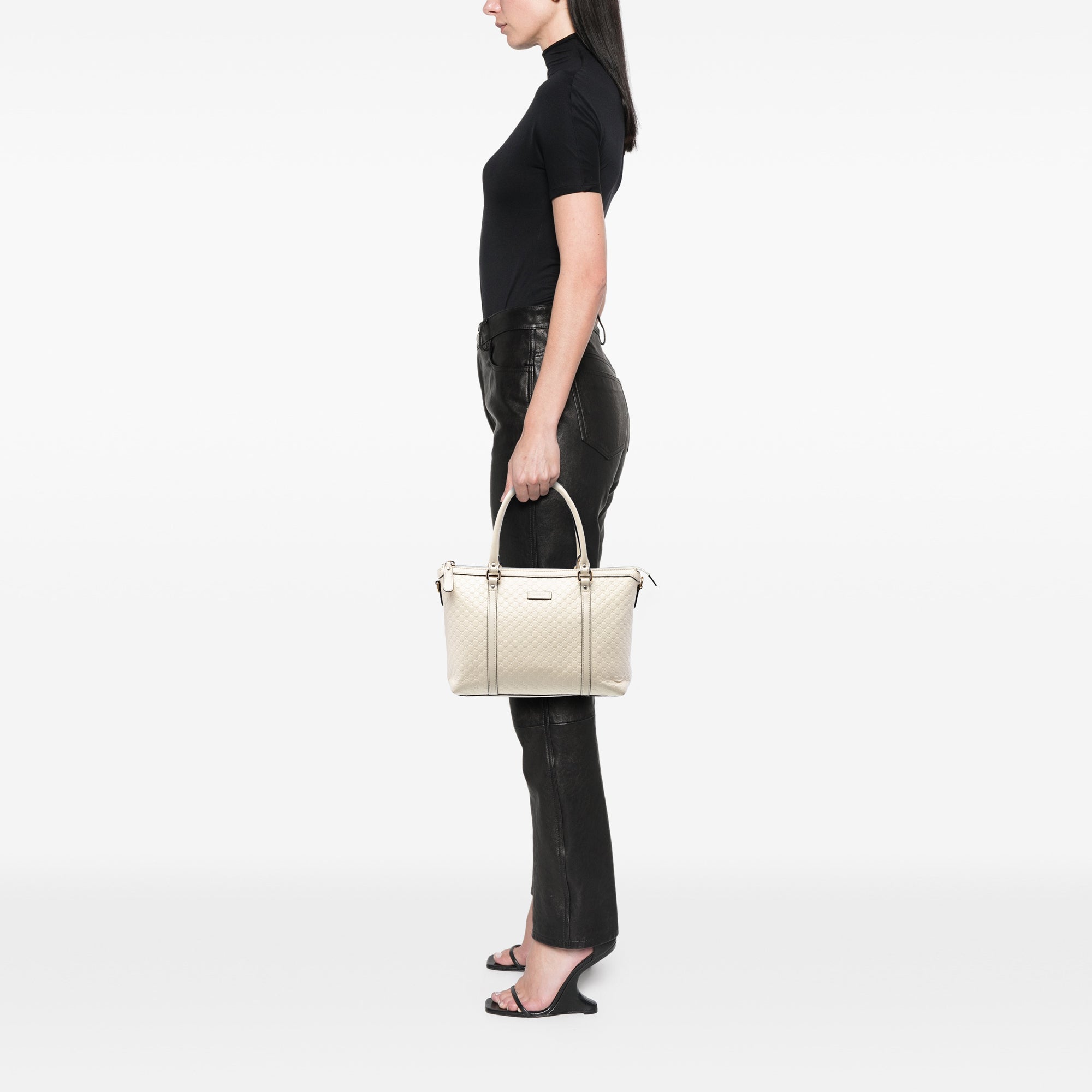 Small Microguccissima Joy Satchel - Image 7