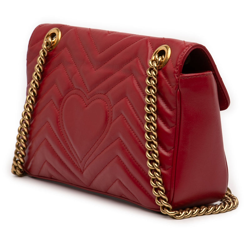Medium GG Marmont Matelasse Calfskin Shoulder Bag - Image 2