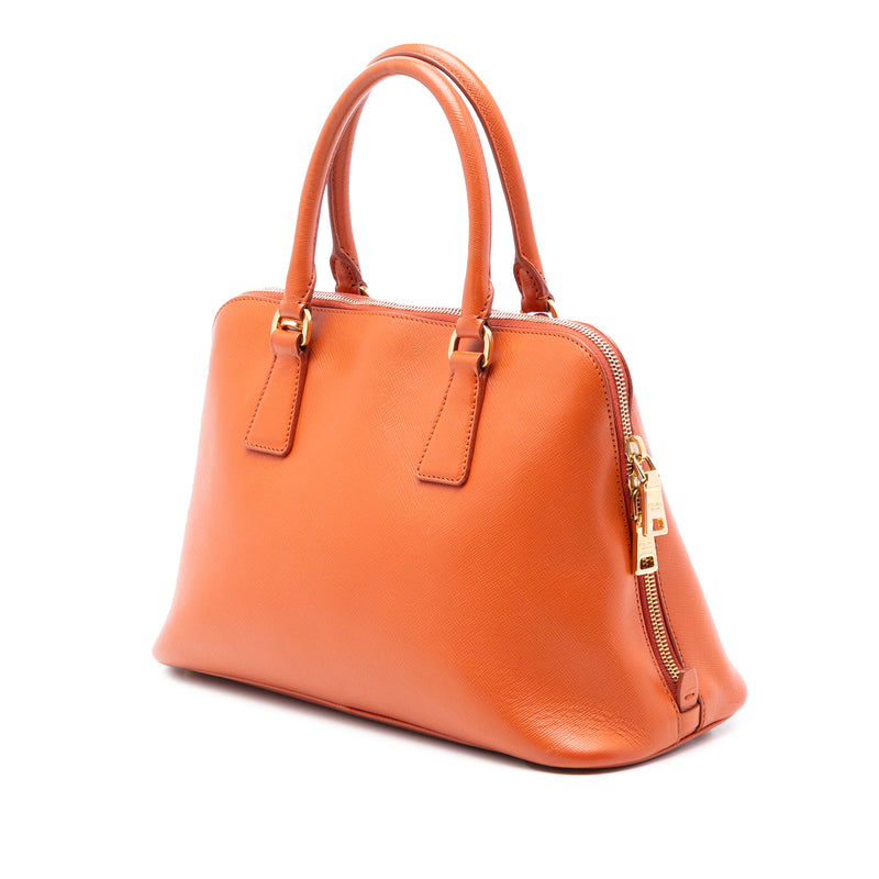 Medium Saffiano Lux Promenade Satchel - Image 2