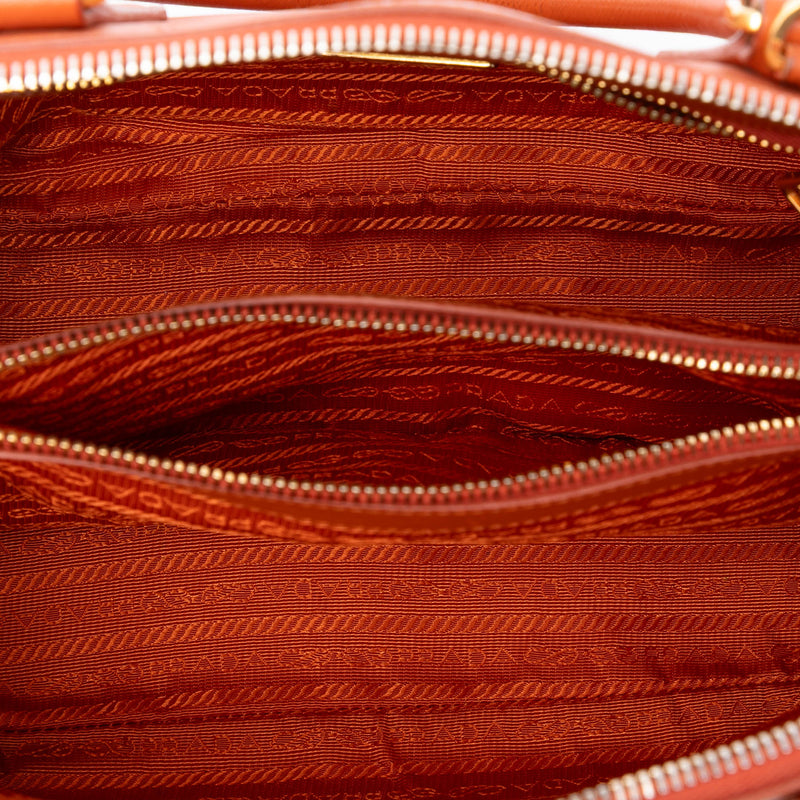 Medium Saffiano Lux Promenade Satchel - Image 4