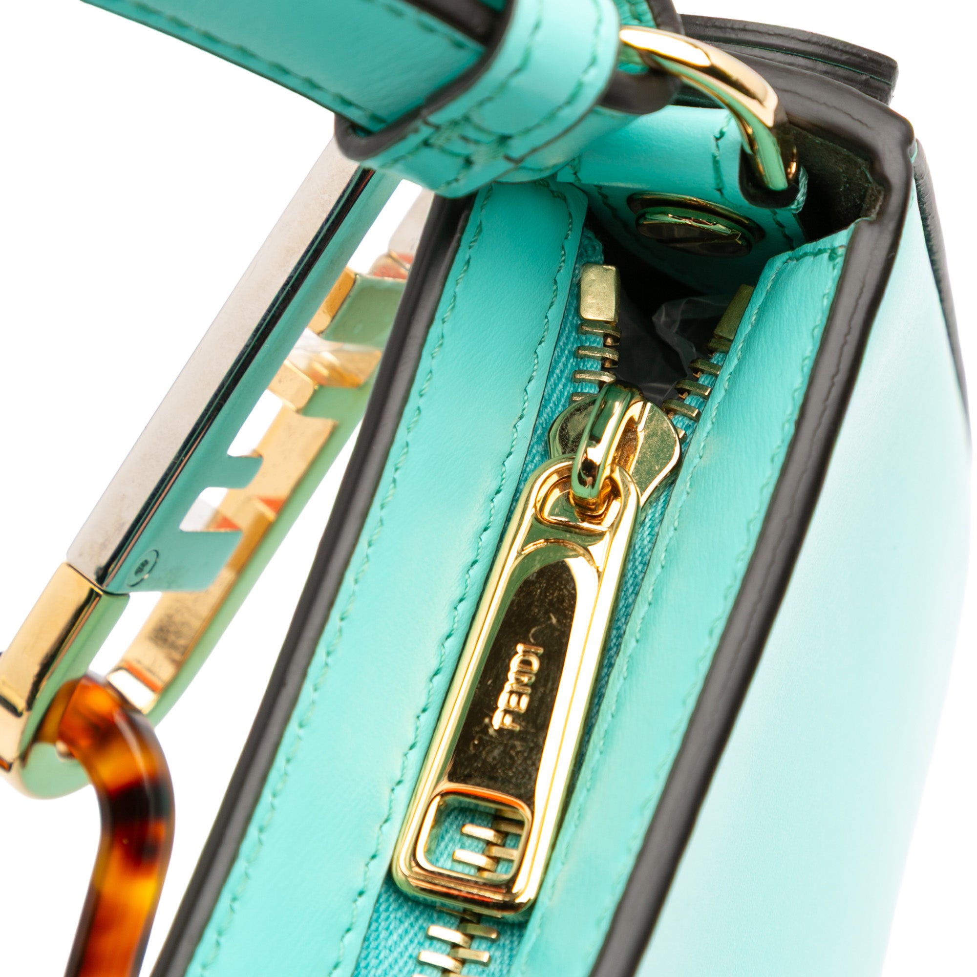 Leather OLock Swing Satchel - Image 7