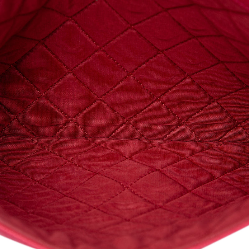 Paris Cuba Quilted Caviar Thread Around Envelope Clutch - Image 4