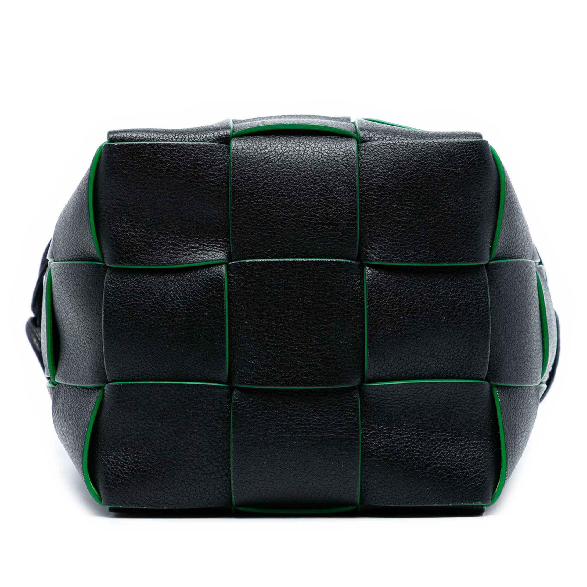 Small Nappa Maxi Intrecciato Cassette Bucket Bag - Image 3