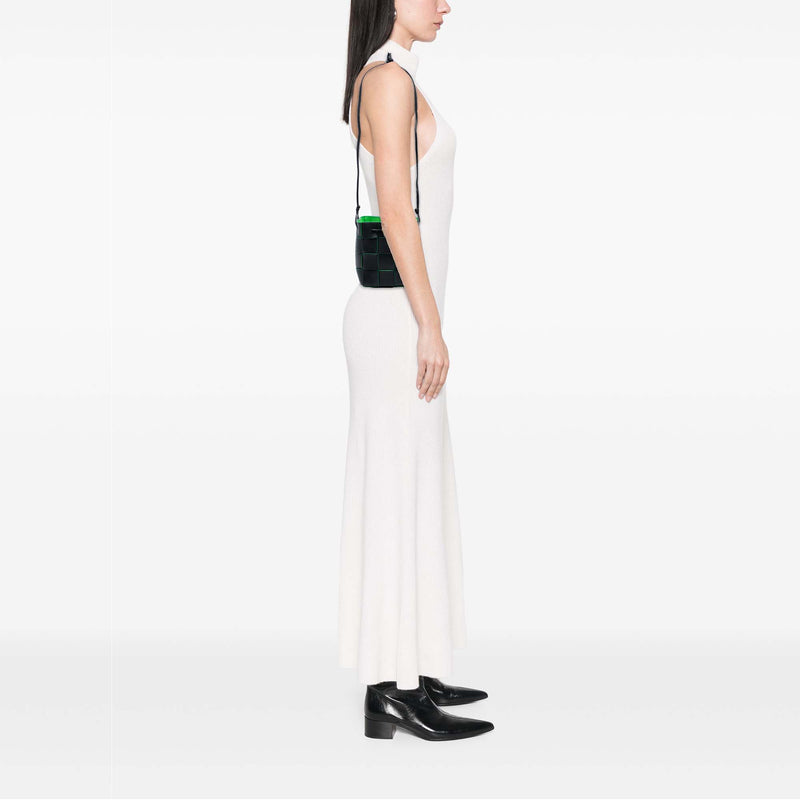 Small Nappa Maxi Intrecciato Cassette Bucket Bag - Image 6