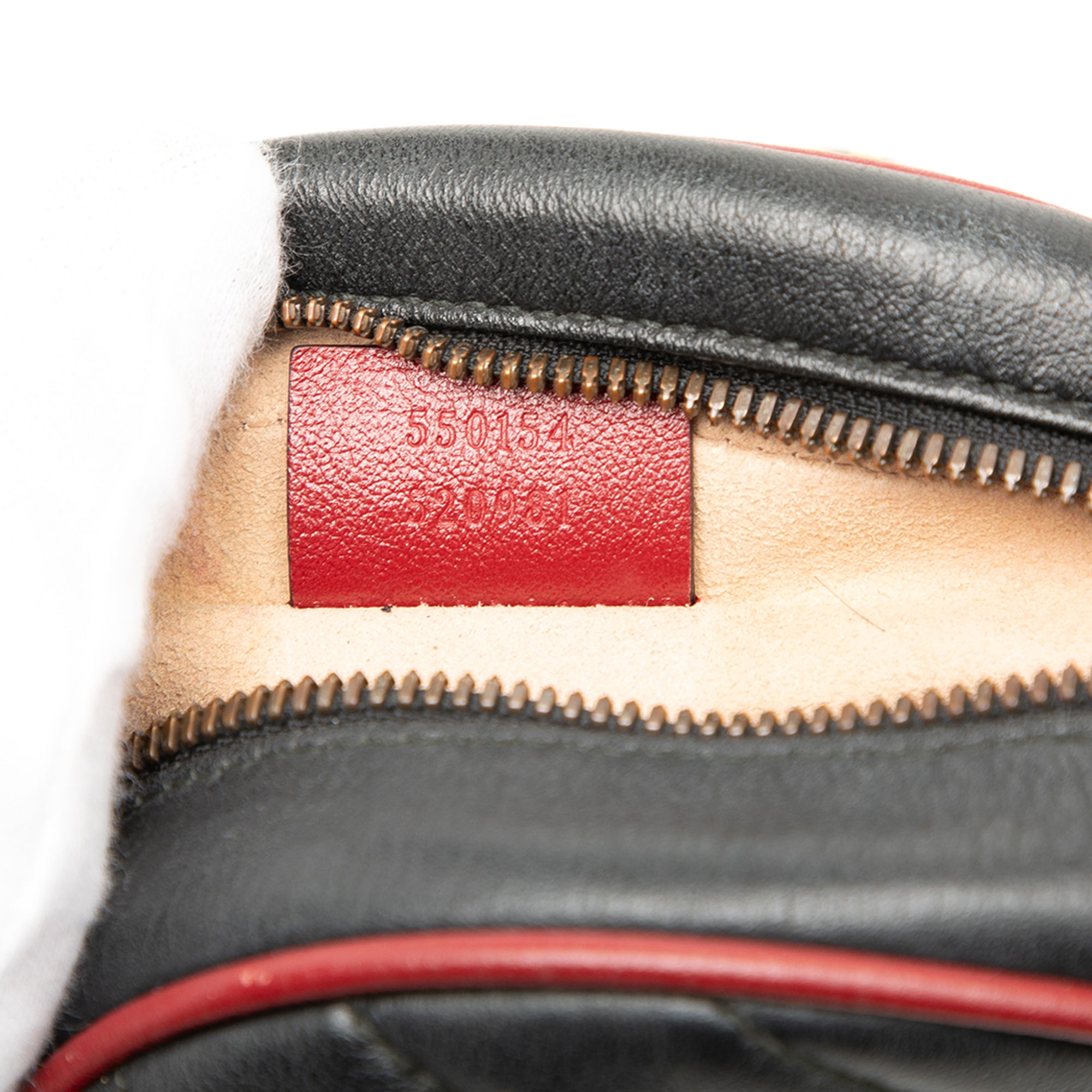 Mini GG Marmont Matelasse Leather Torchon Round Crossbody - Image 6