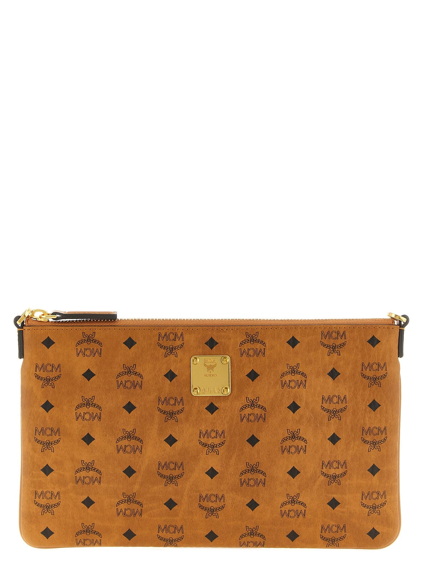 Mcm Aren Clutch — Brown