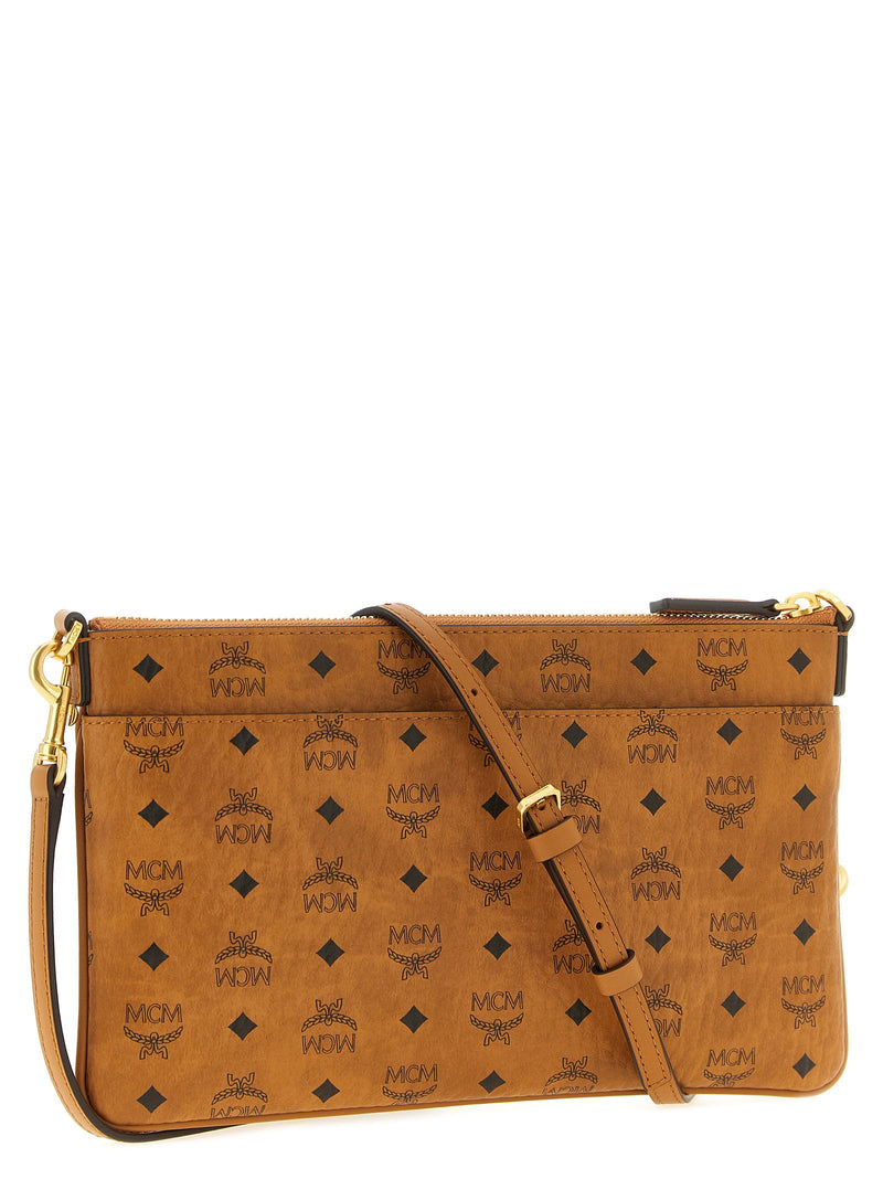 Mcm Aren Clutch — Brown