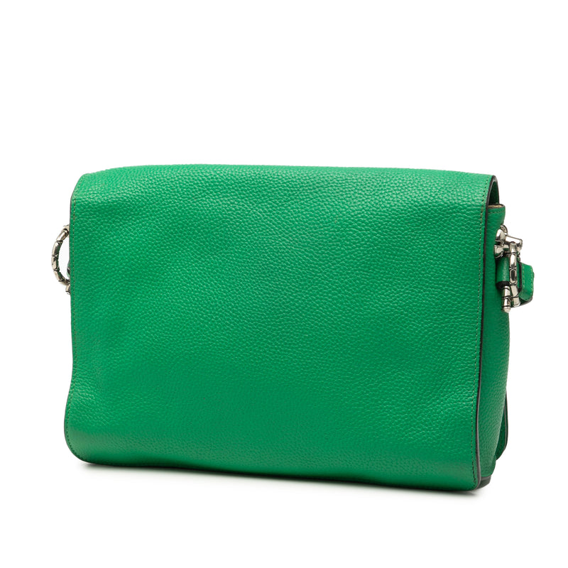 Pebbled Calfskin Anagram Flap Crossbody - Image 2