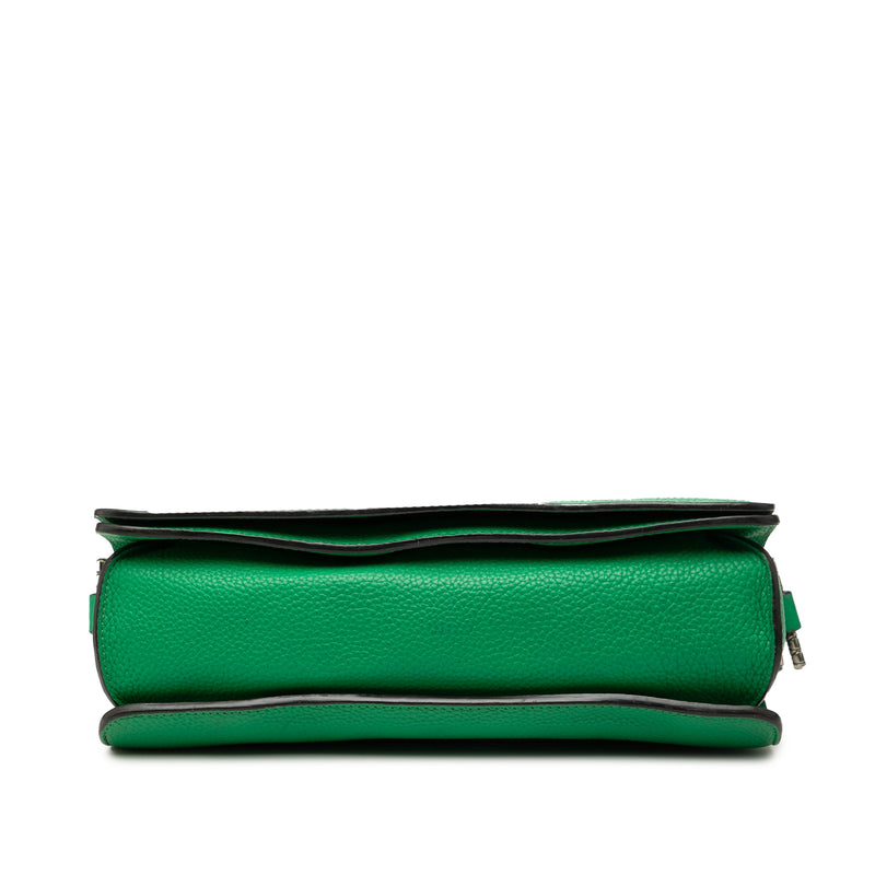 Pebbled Calfskin Anagram Flap Crossbody - Image 3