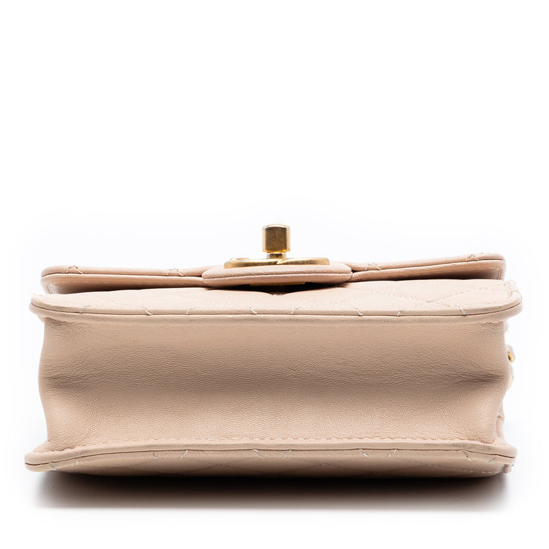 Small Quilted Lambskin Chic Pearls Flap - Image 3