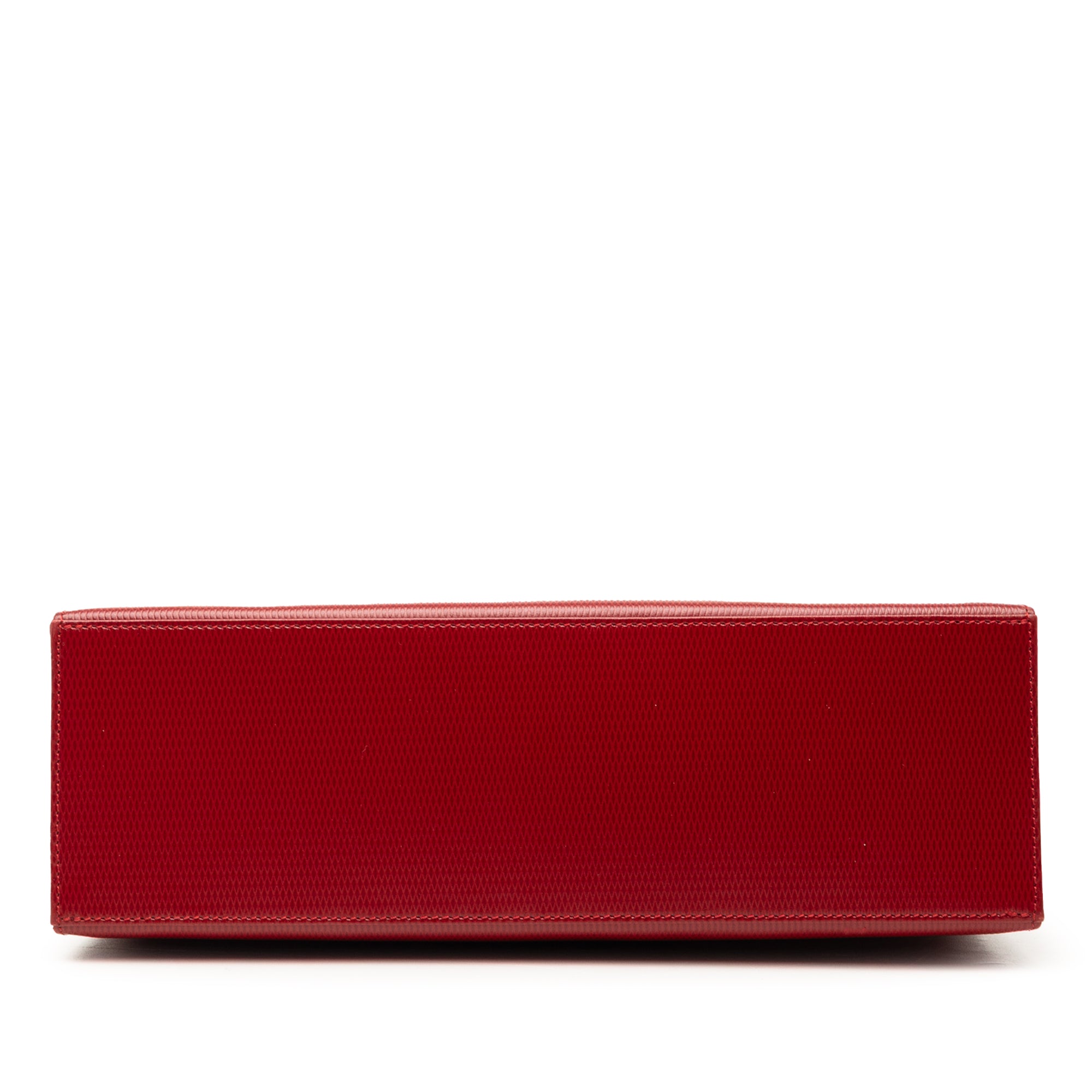 Embossed Leather Shoulder Bag - Image 3