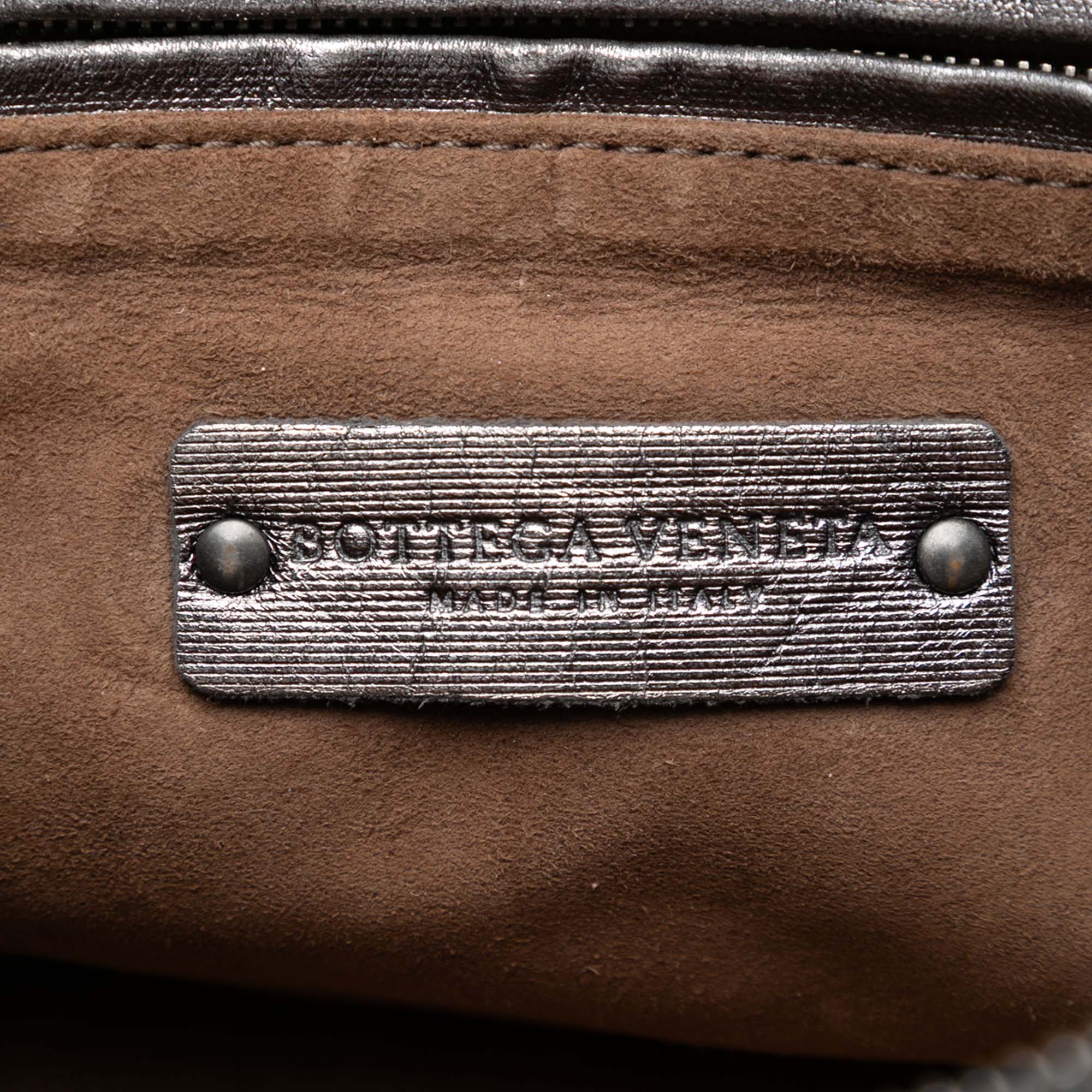 Metallic Nappa Intrecciato Nodini Crossbody - Image 5