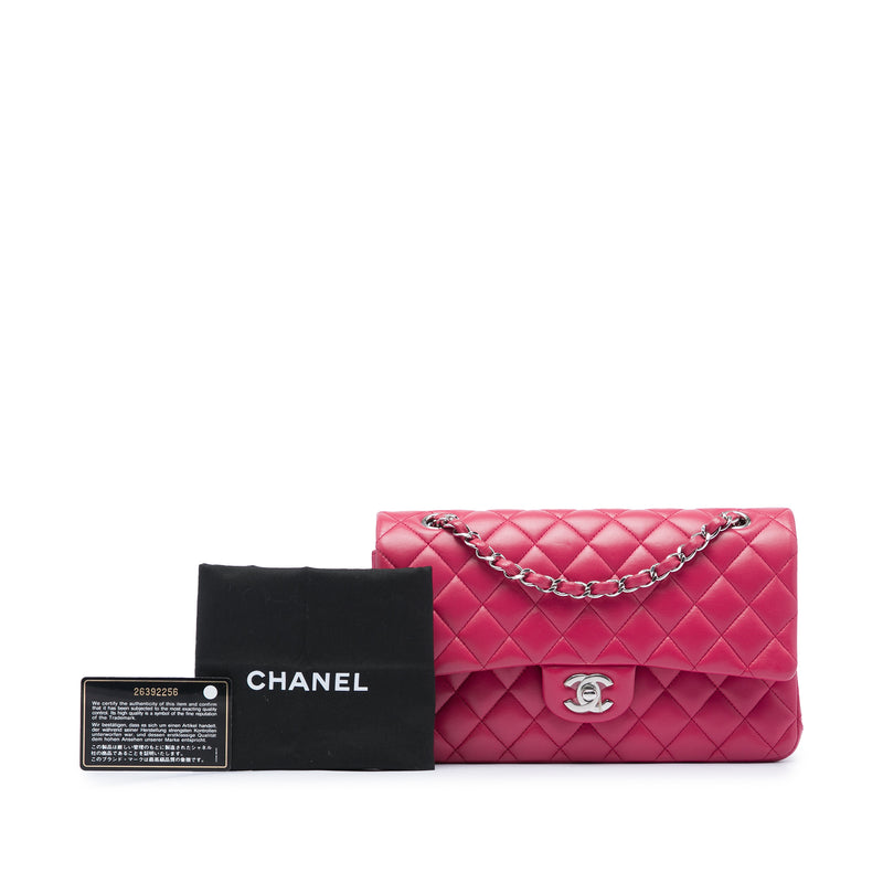 Medium Classic Lambskin Double Flap - Image 6