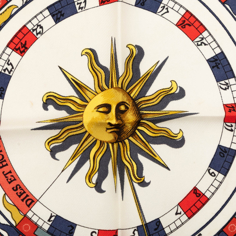 Astrologie Dies et Hore Silk Handkerchief - Image 2