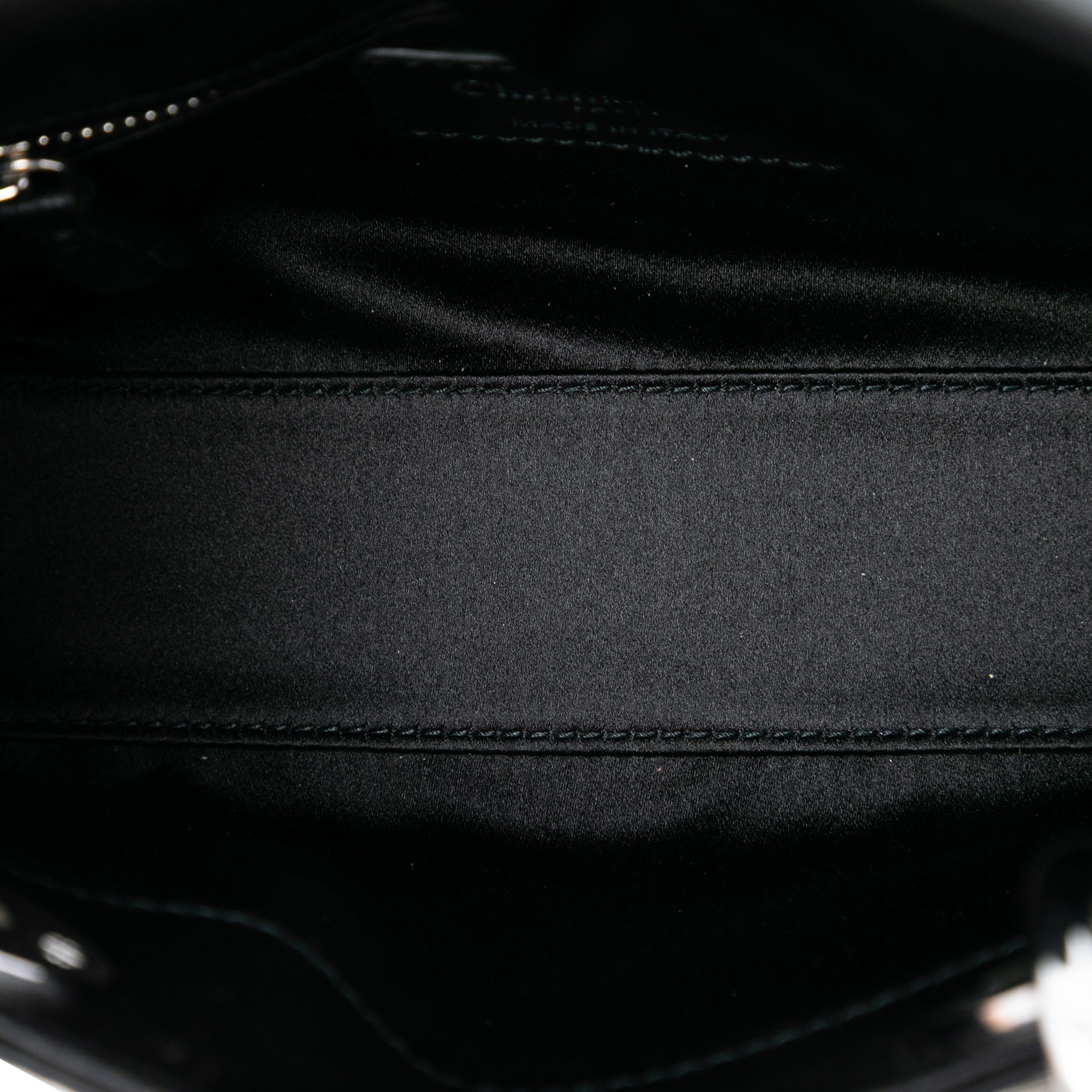Mini Satin Cannage Crystal Embellished Lady Dior - Image 4