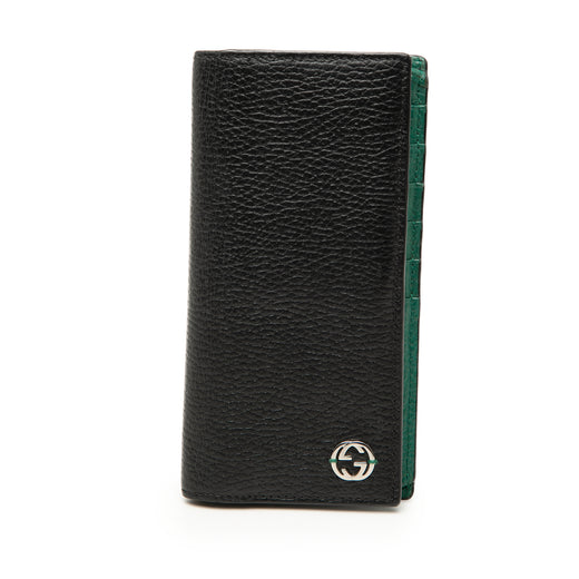 Calfskin Interlocking G Bifold Long Wallet - Image 1