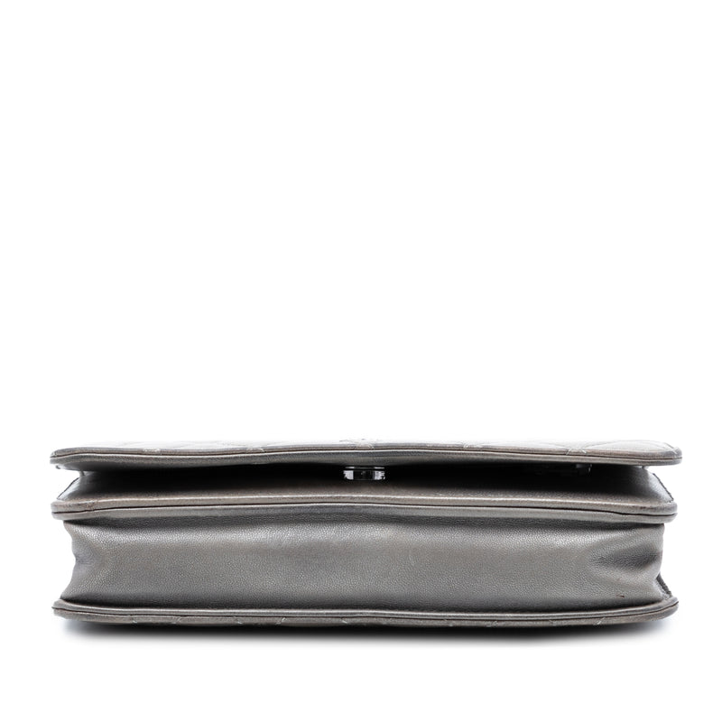 CC Quilted Lambskin Full Flap Wallet on Chain - Image 3