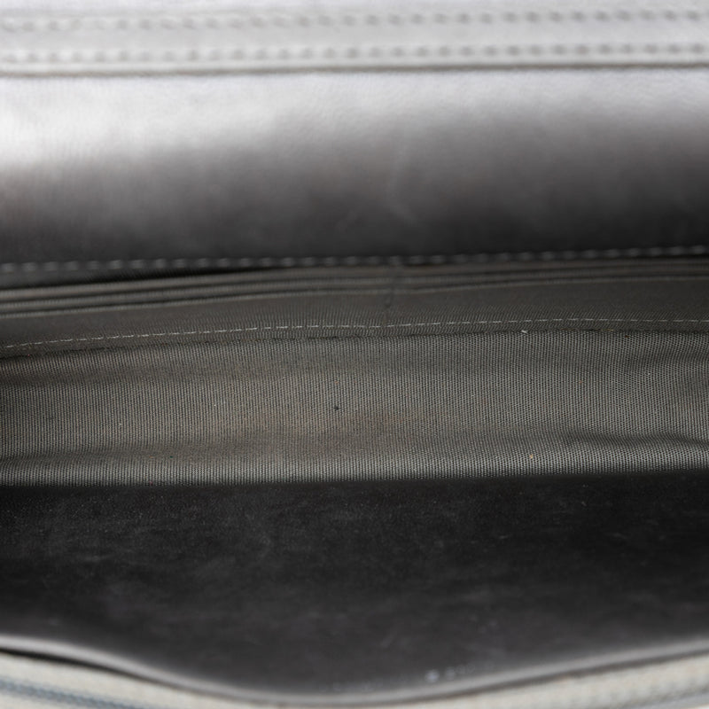 CC Quilted Lambskin Full Flap Wallet on Chain - Image 4