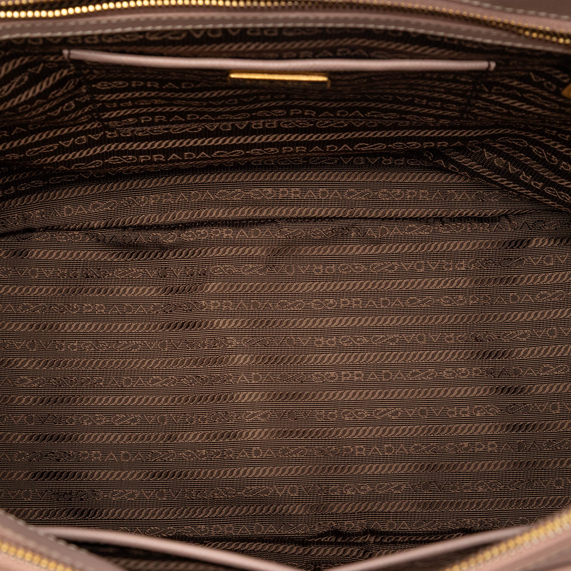 Large Saffiano Lux Galleria Double Zip Tote - Image 4
