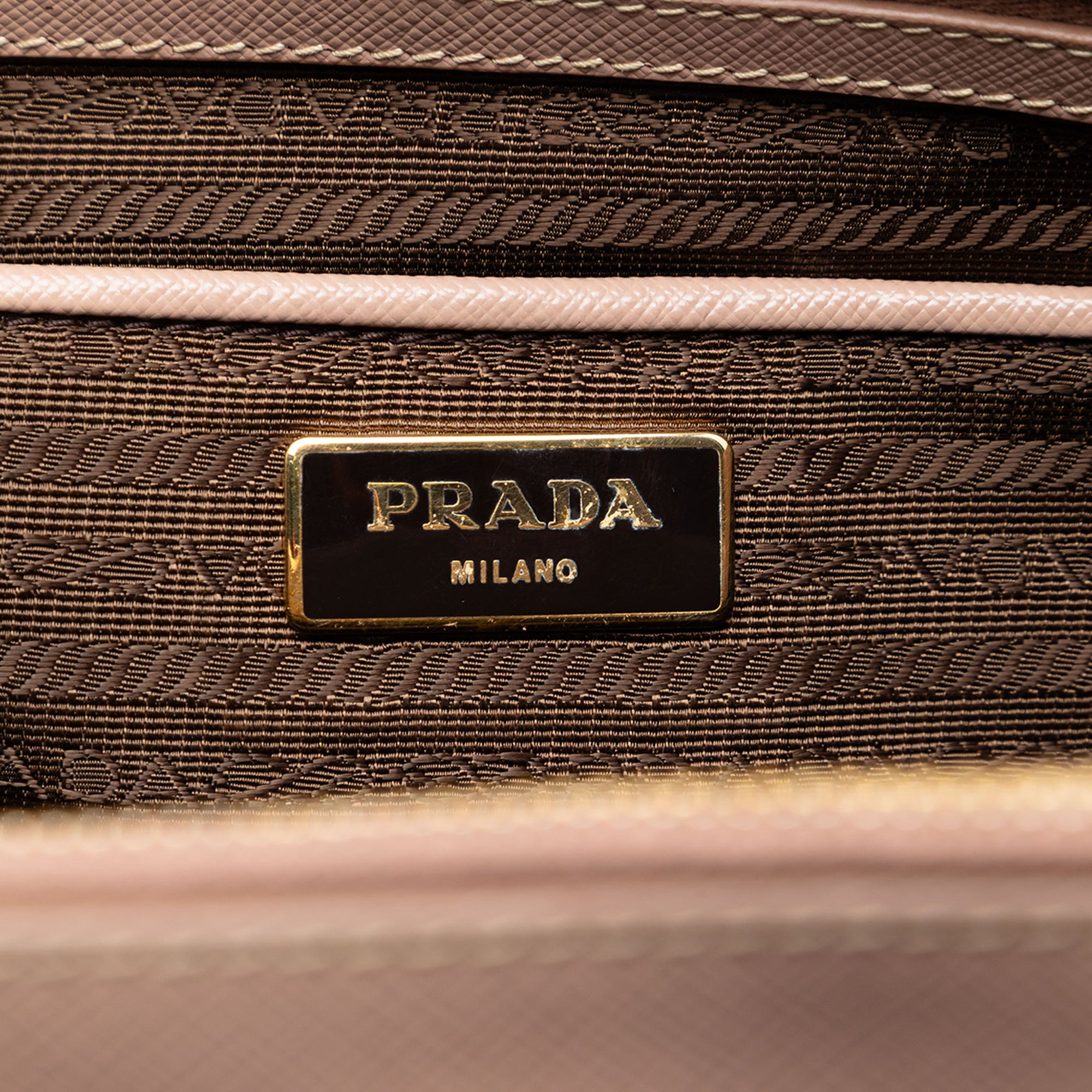 Large Saffiano Lux Galleria Double Zip Tote - Image 5